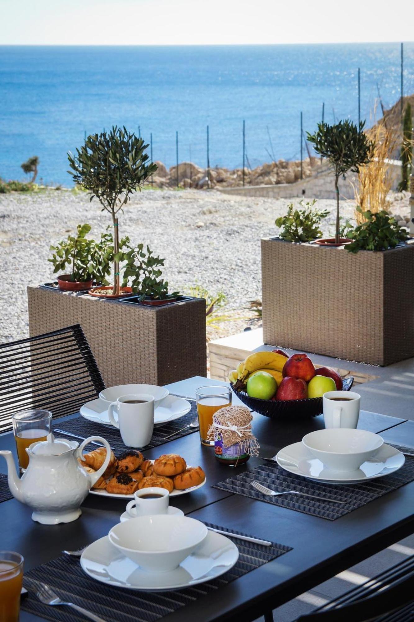 Aquamarine Luxury Suites Archangelos  Luaran gambar