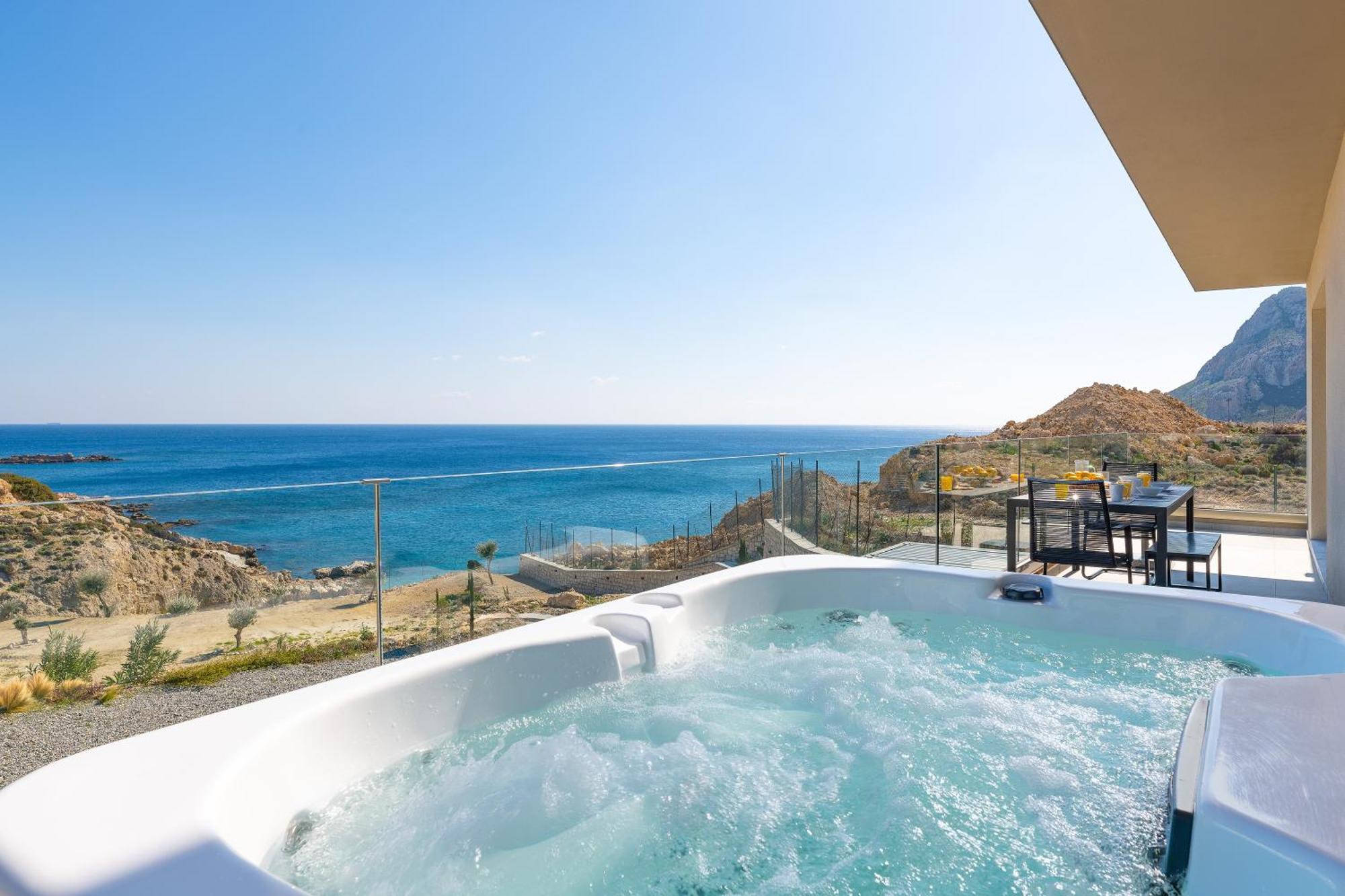 Aquamarine Luxury Suites Archangelos  Luaran gambar